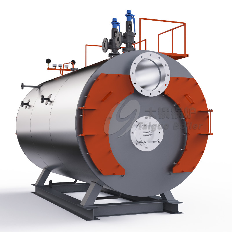 Low Nitrogen Burner FGR Technology Gas Oil Boiler For Reduced NOx Emission