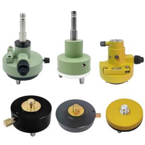 GNSS Tribrach Adapter with Optical Plummet and Long Bubble Level