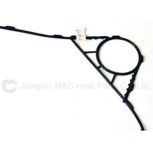 Rigid Heat Exchanger Gaskets Q080 Low Turbulence Fluid Flow With Four Hole
