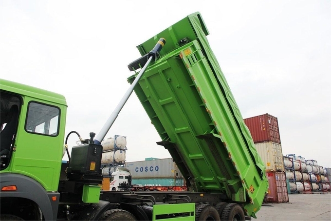 Beiben Heavy Dump Truck 336HP 8X4 6.4m New Environmentally Friendly Tarpaulin Top Cover