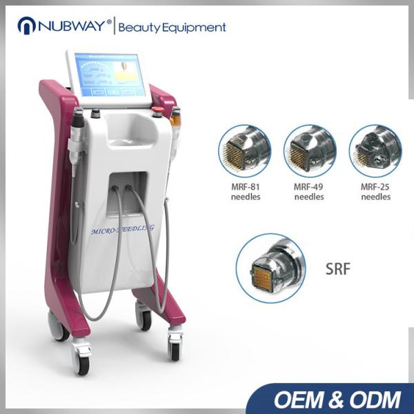 clinic salon used Rf micro-needle machine for wrinkle removal, scar removal,