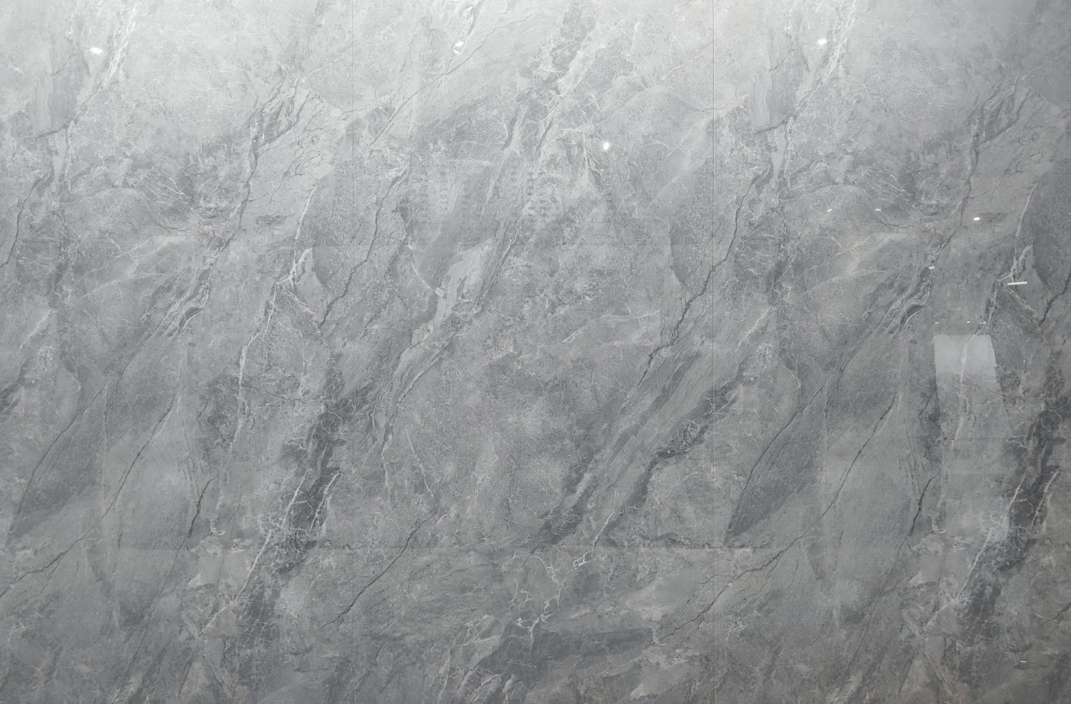 Gray Stunning Retro Outside Wall 900x1800x9mm Glazed Polished Porcelain Tile ISO9001 For Decoration And Design