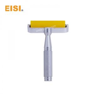 Durable Paper Wheel Rollers With Handle Yellow Color 1 PCS/Paper Box