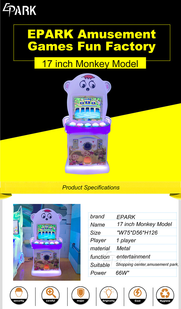 Children Amusement Game Machines Arcade Game / Racing Game Simulator