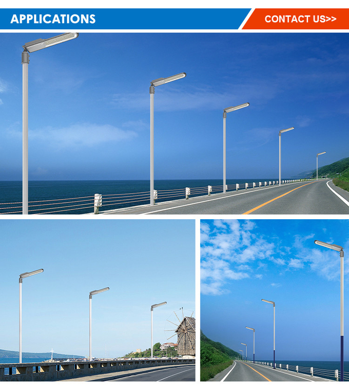 Die-Casting Aluminum High Brightness Led Street Light Ip66 Waterproof for road