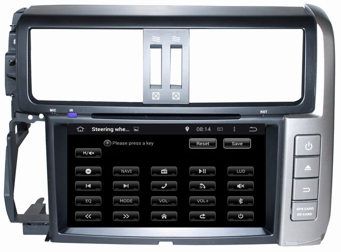 Ouchuangbo Auto GPS Navigation DVD Stereo System for Toyota Prado 2010-2013 Car Kit Android 4.4 Radio OCB-8015D
