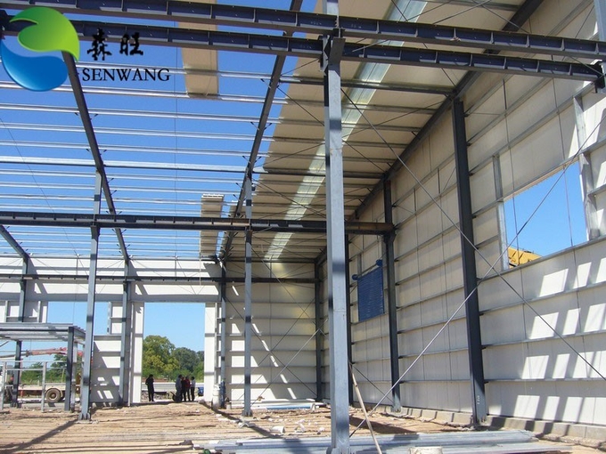 Gb Standard Glass Wool Roof Wall Material Steel Warehouse Buildings For Maximum Efficiency