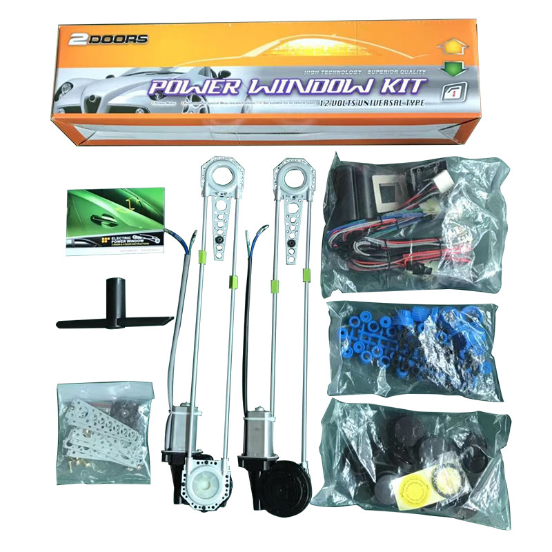 12V 4 Doors Universal Power Window Conversion Kit Frost Prevention