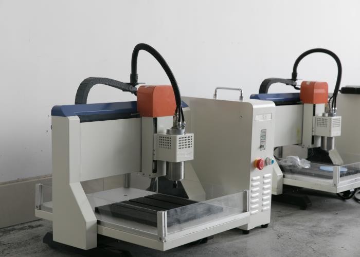 CE Standard Mini CNC Engraving Machine Router 1.2KW 4000mm/Min Max Speed Wk3030