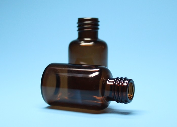 10ml Brown Screw Neck Borosilicate Glass Bottle Vial Container