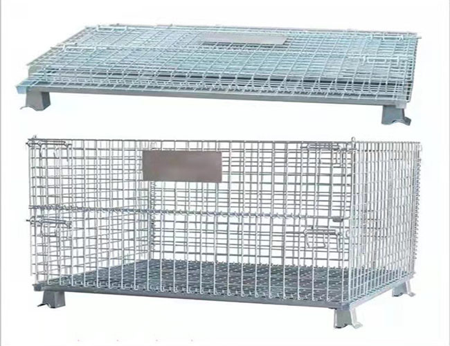 4.8mm Metal Pallet Cage Ordinary Carbon Structural Steel Express Sorting Frame