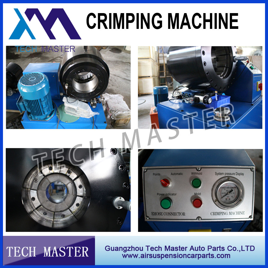 Mercedes BMW Audi Land Rover Hydraulic Hose Crimping Machine High Performance
