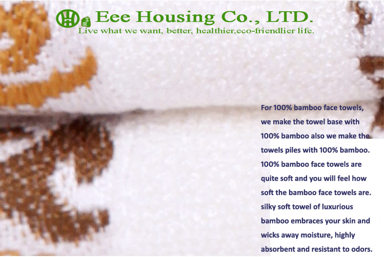 100% Bamboo Fiber Tower, Eco-friendly 34cm*76cm,organic bamboo towel anti-bacterial organic bamboo towel
