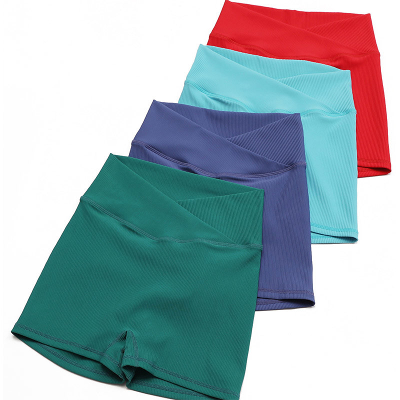 OEM Summer Yoga Running Tight Height Elastic Shorts biker shorts