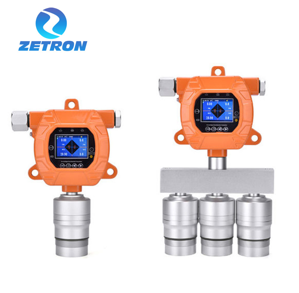 Zetron MIC600 Stationary 316L SS Multi Gas Detector with 4G and Battery for CO O2 H2S VOC