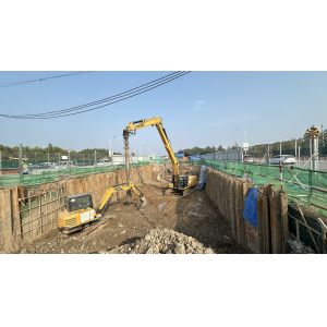 Hydraulic Vibroflotation Compaction Equipment High Compaction Efficiency