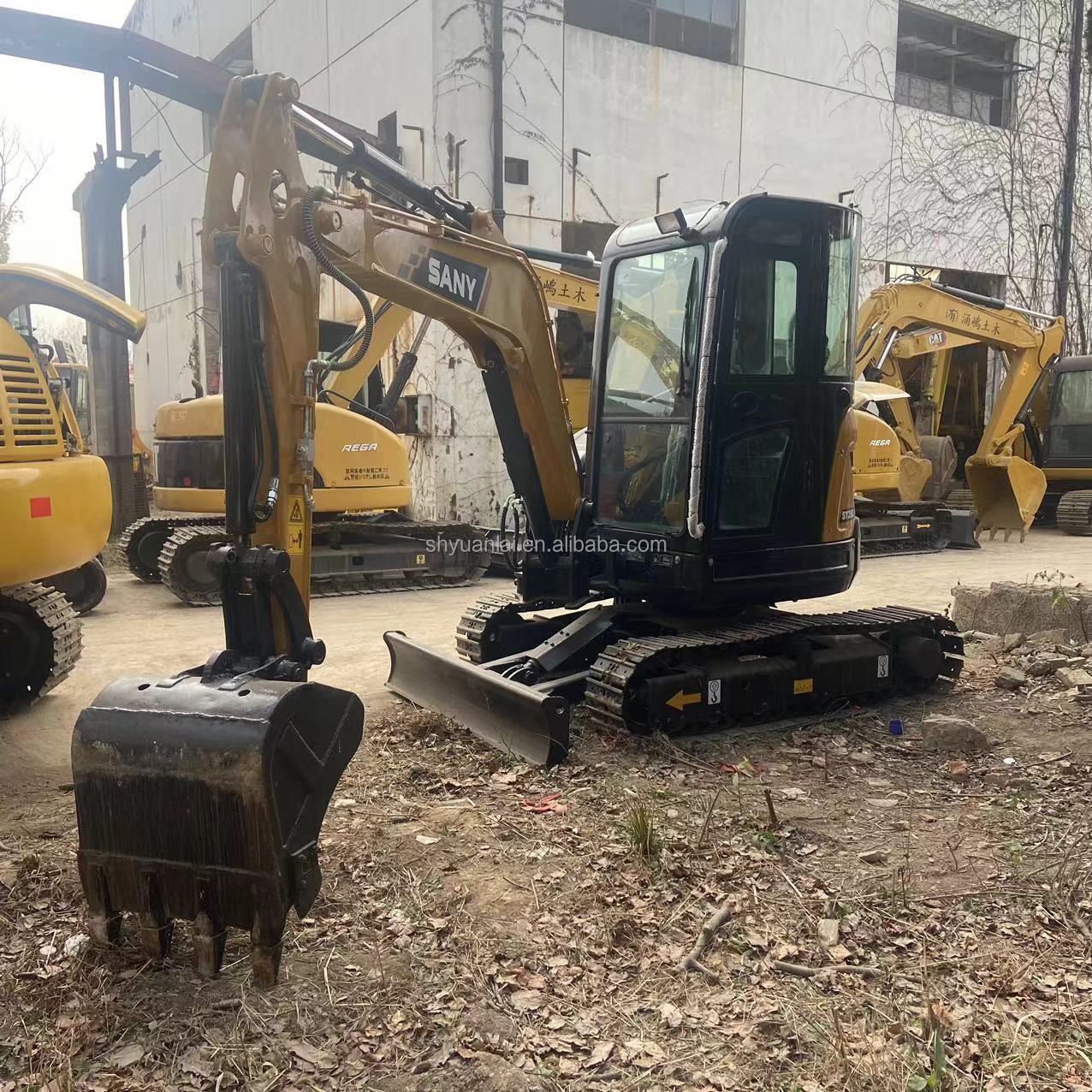 Mini used excavator SANY35 used digger 3.5ton original paint low price used excavators