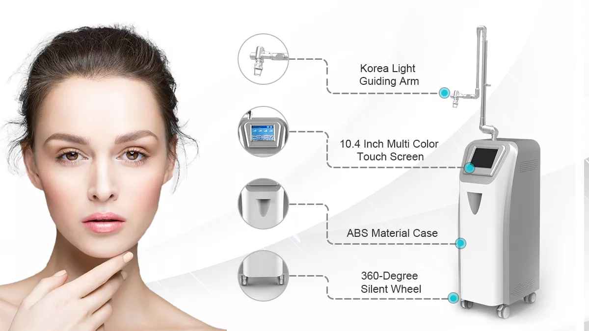 Women medical equipment fractional CO2 laser machine vaginal rejuvenation equipment