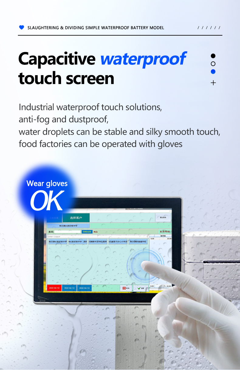 60KG SOHE Battery Simple Waterproof Smart Industrial Weighing Scales Platform Print Laber Scale