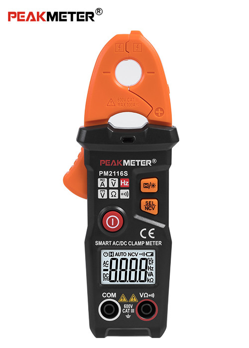 Intelligent Anti - Burning Digital Clamp Meter Multimeter For Electric Power Maintenance
