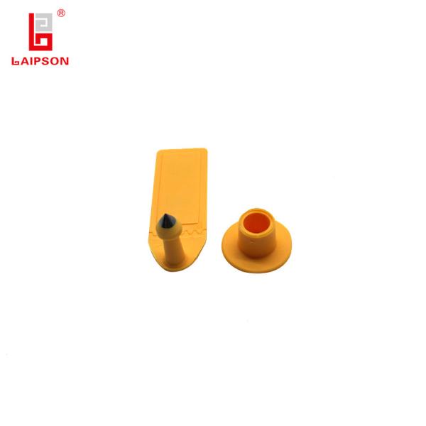 860Mhz UHF Two Piece Animal Rfid Identification Ear Tag TPU Sheep Ewe For Farm