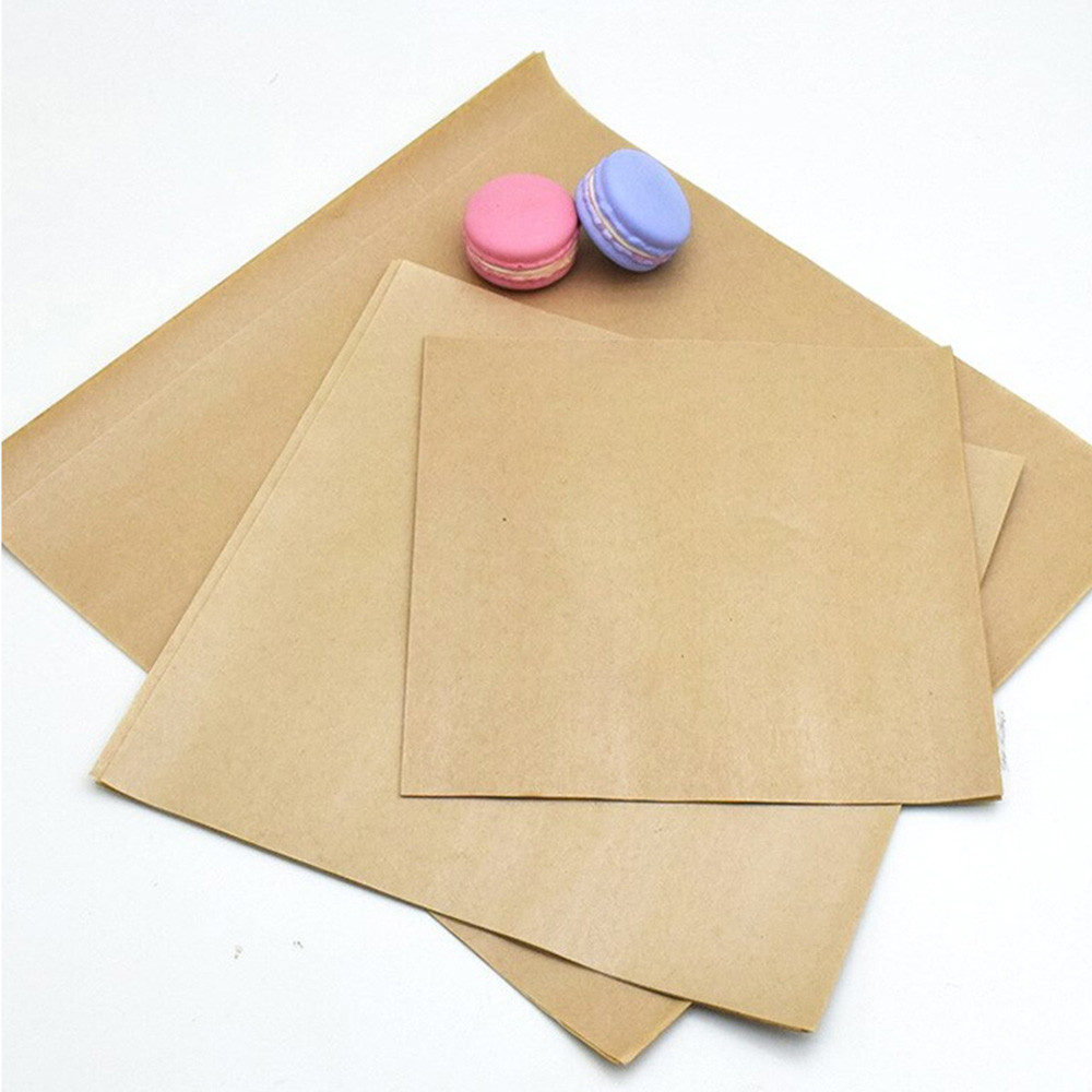 Greaseproof 90gsm Recycled Kraft Paper Rolls Natural Wood Pulp