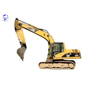 Caterpillar 320c Used Cat Excavators Hydraulic / Mechanical Made In Japan