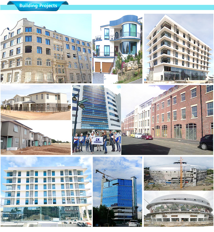 Energy Saving Aluminium Curtain Wall Cladding Invisible 2.0-5.0mm