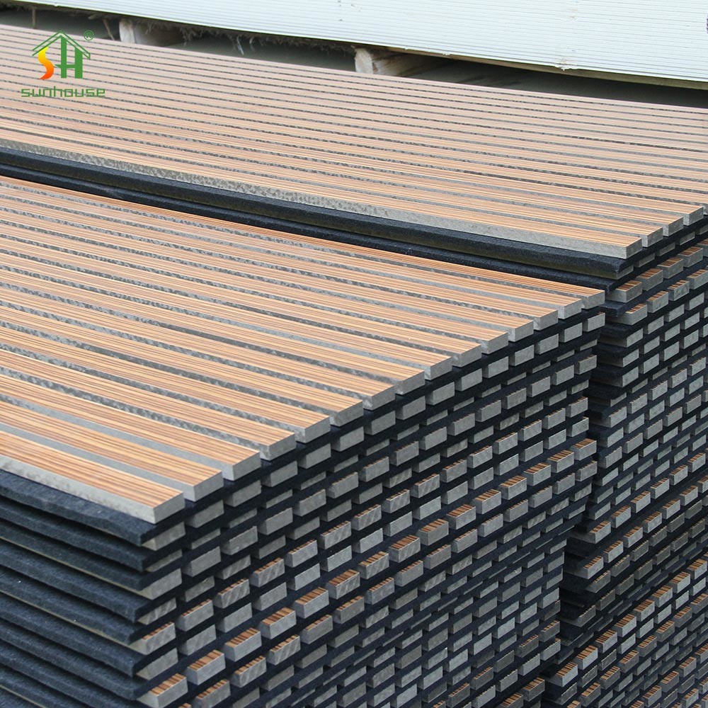 SUNHOUSE Luxe 4x8ft Acoustic Sound Panels For Sophisticated Living And Office Spaces
