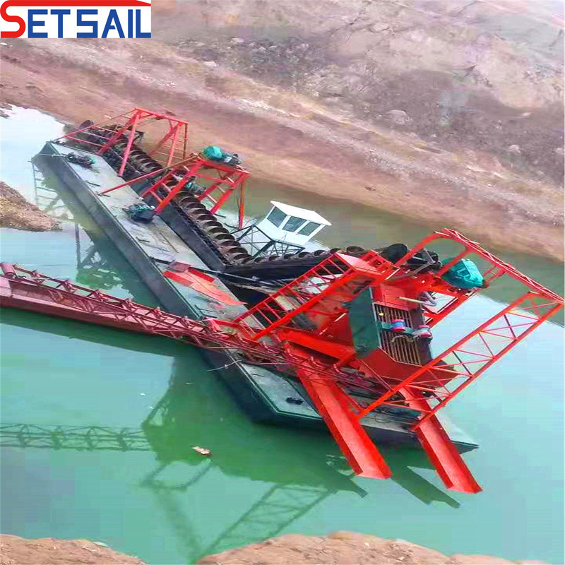 Chain Bucket River Mining Dredger for Mining Project