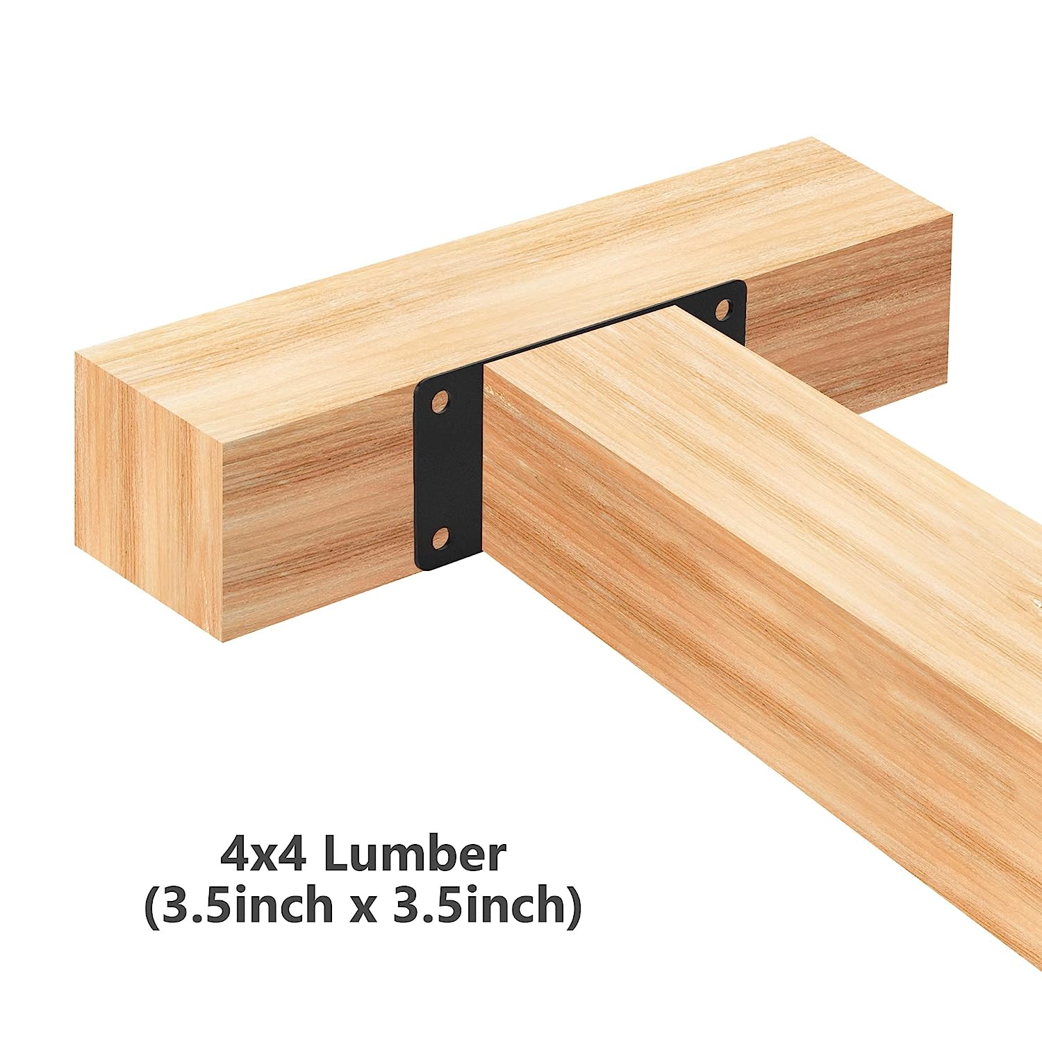 Nonstandard Well Design Post Anchor Base Metal Plate for Deck Railing Wood Fence Mail Post Base Mounting