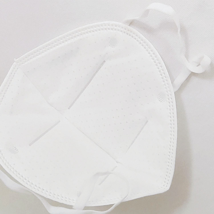 Reusable KN95 Face Mask , Disposable Respirator Mask Adjustable Nose Piece