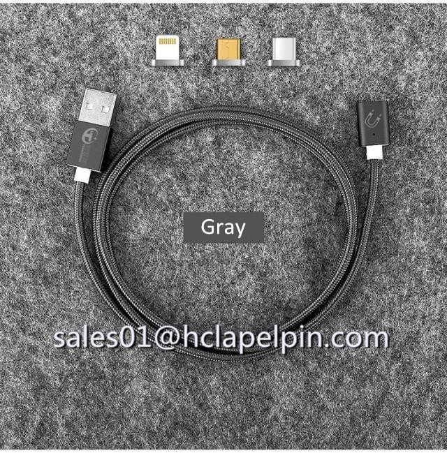 USB Charging Magnetic Adapter Charger Cable for Mobile Phone,1M length Magnetic cable for sale