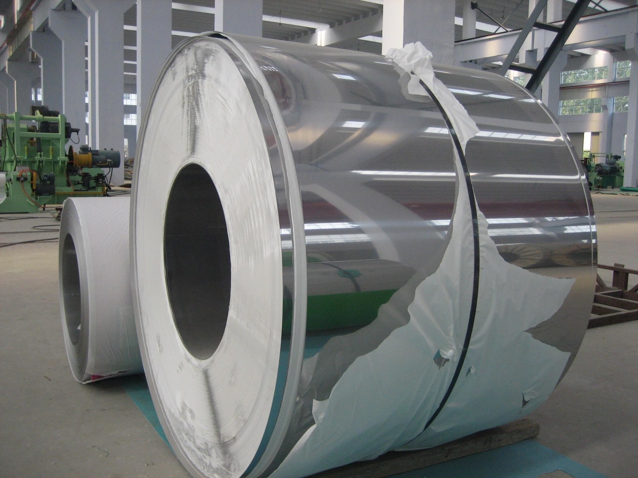 Cold Rolled 201 Series 201 304 316l 410 310s 321 2205 2507 Hl 2b Ba No.4 Stainless Steel Secondary Coil In Stock