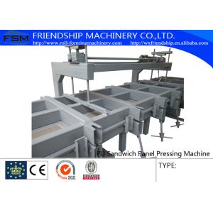 China Discontinous Pu Sandwich Panel Machine Coil Width 1000-1250mm on sale