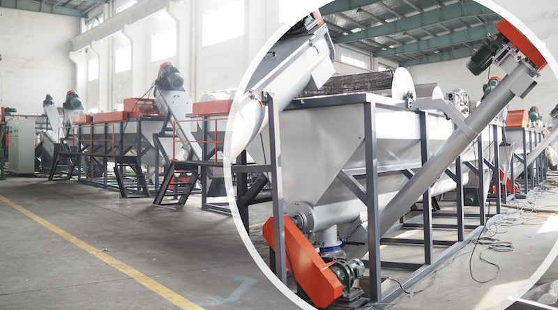 PP PE plastic Sink Float Separation Tank