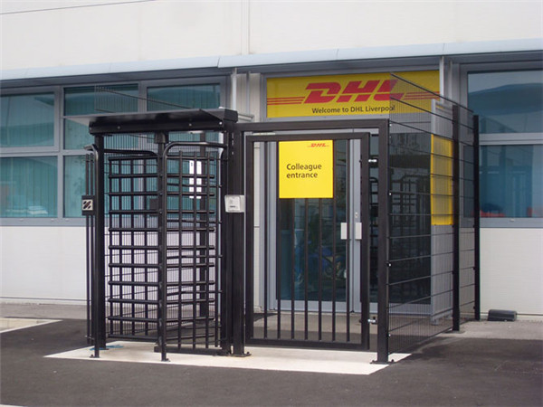Anti Corrosion Revolving Full Height Turnstile Door With Powder Coating