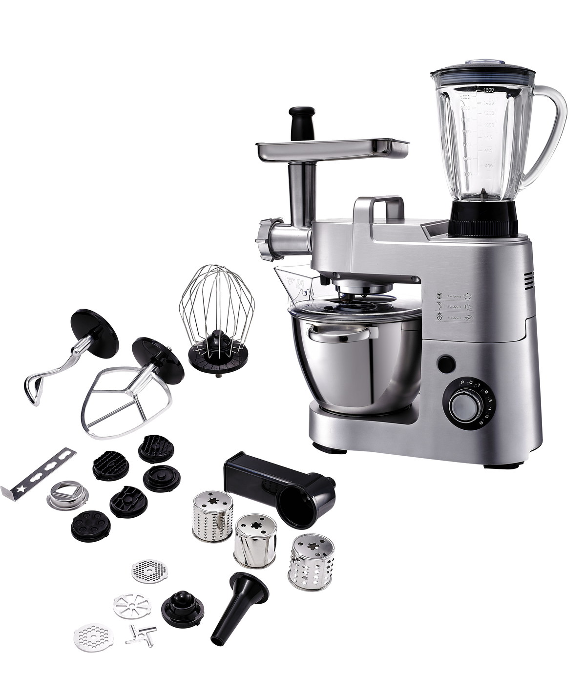 ST100 1500w Proffessional Aluminium Diecast Kitchen Machine Stand Food Blender