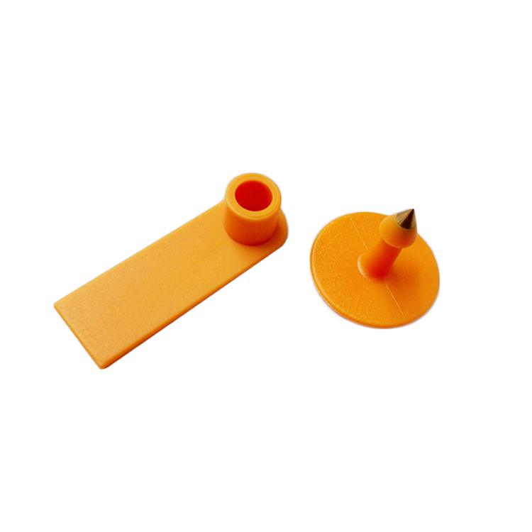 134.2KHZ animal tracking tag , RFID Ear Tag for Cattle Sheep Pig