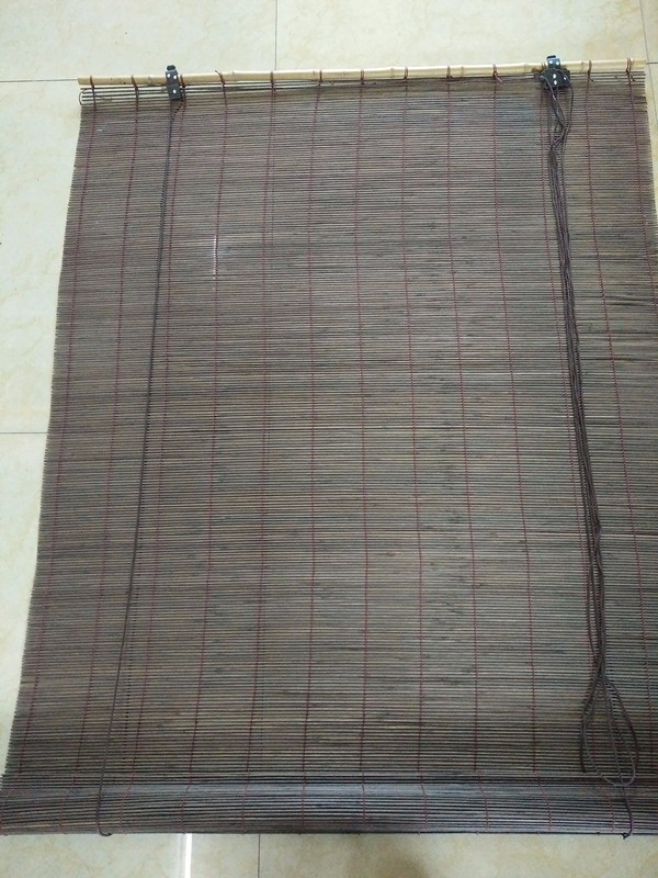 Professional Bamboo Rolling Curtains Natural Dyed Color Insect Resistant