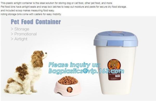 Pet Food Large Container Dog Cat Animal Storage Bin Dry Feed Seed 30L Containers