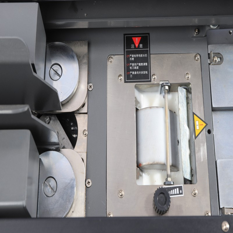 4cm 400 Sheets Hot Melt Glue Binding Machine , Nanbo Coil Binding Machine