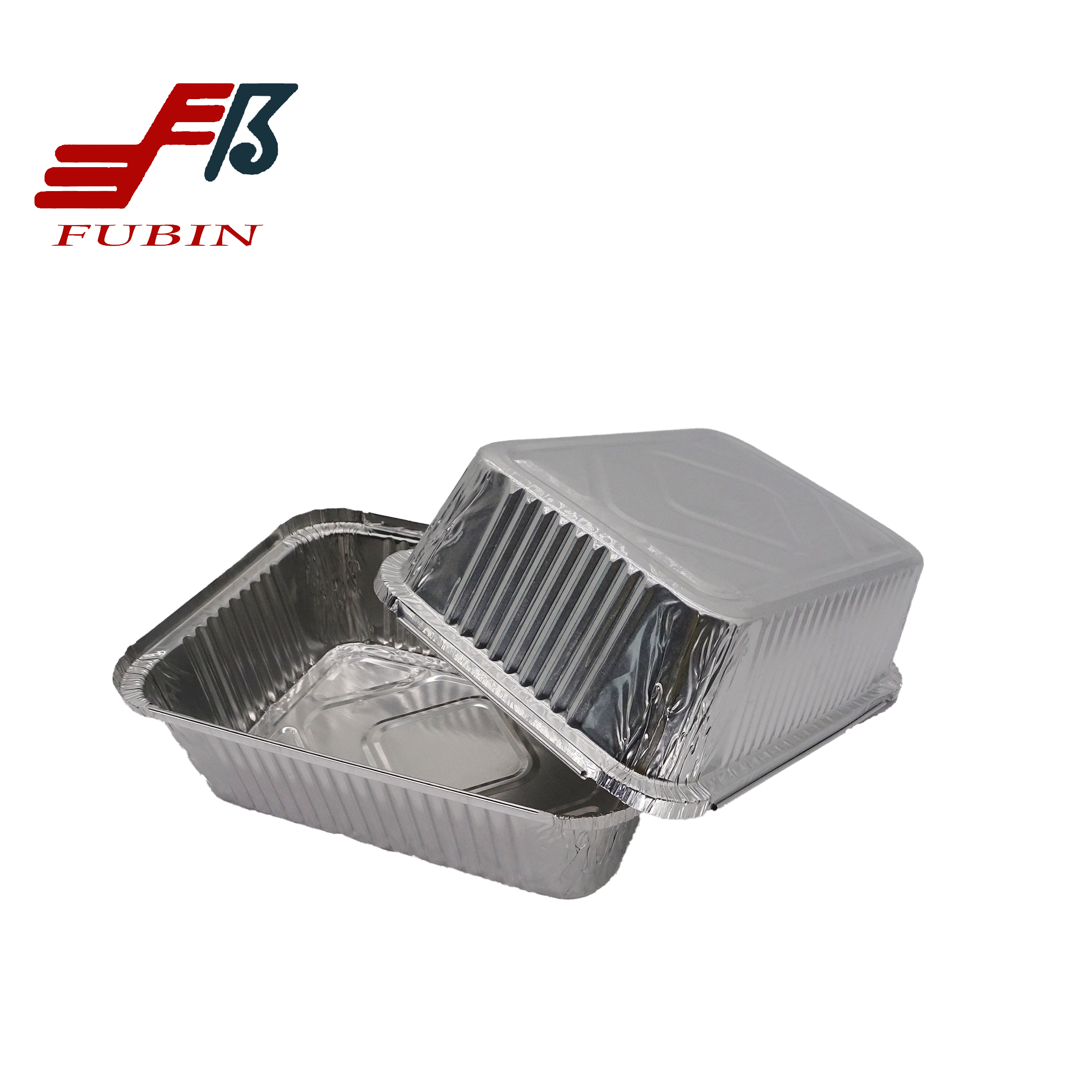 OEM Rectangular Foil Trays Disposable Aluminum Container For Restaurant