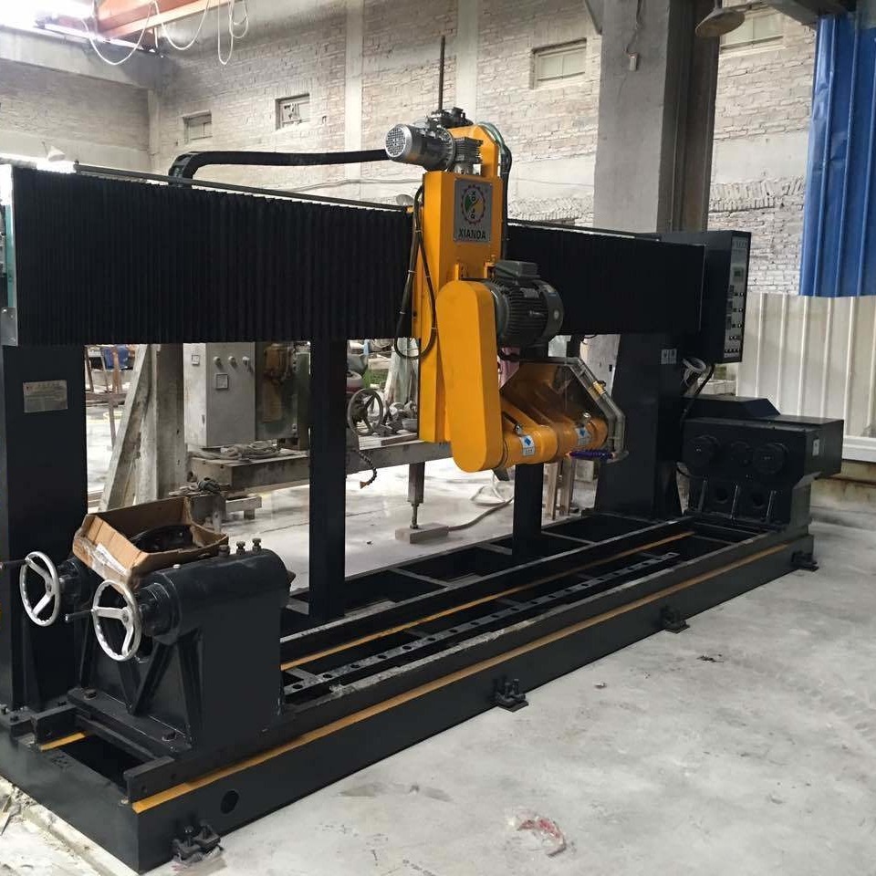 High Cutting Force CNC/PLC Stone Profiling Machinery For Baluster
