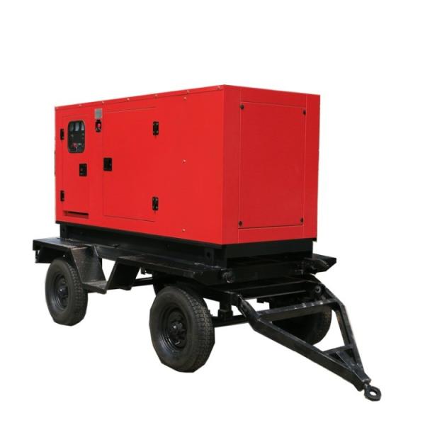 Customizable 200kW 250kVA Mobile Trailer Type Soundproof Diesel Generator Set