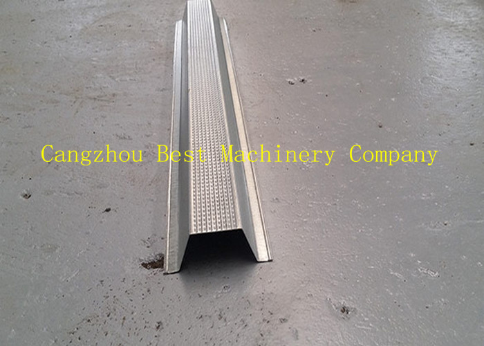 Furring Channel Drywall Making Machine , Omega Profile Roll Forming Machine
