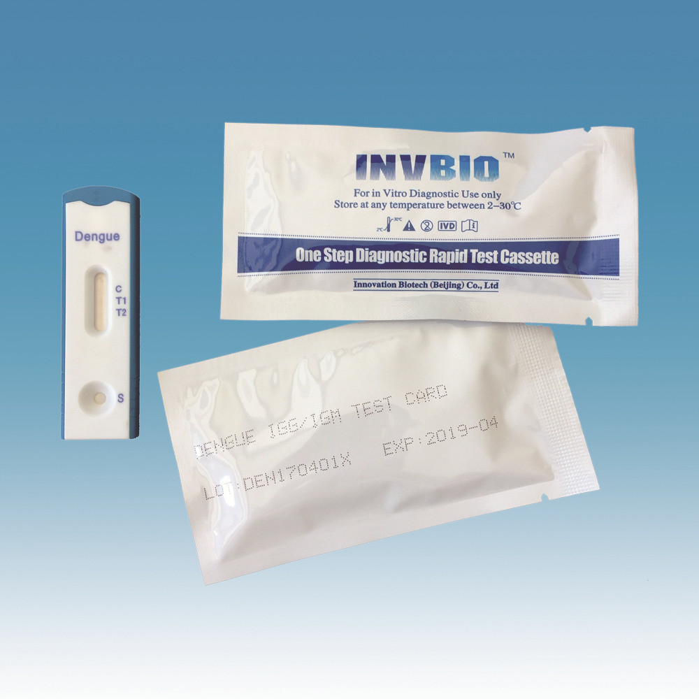 One Step Ce Dengue Test Kits At Home Combo Card