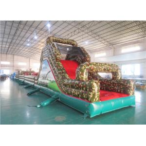 Fantastic Camouflage Boot Camp Inflatable Paintball Obstacle High Security -
