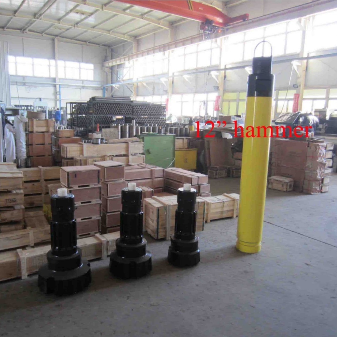 Low Air Pressure Gl90 Dth Hammer Drilling For Construction Project