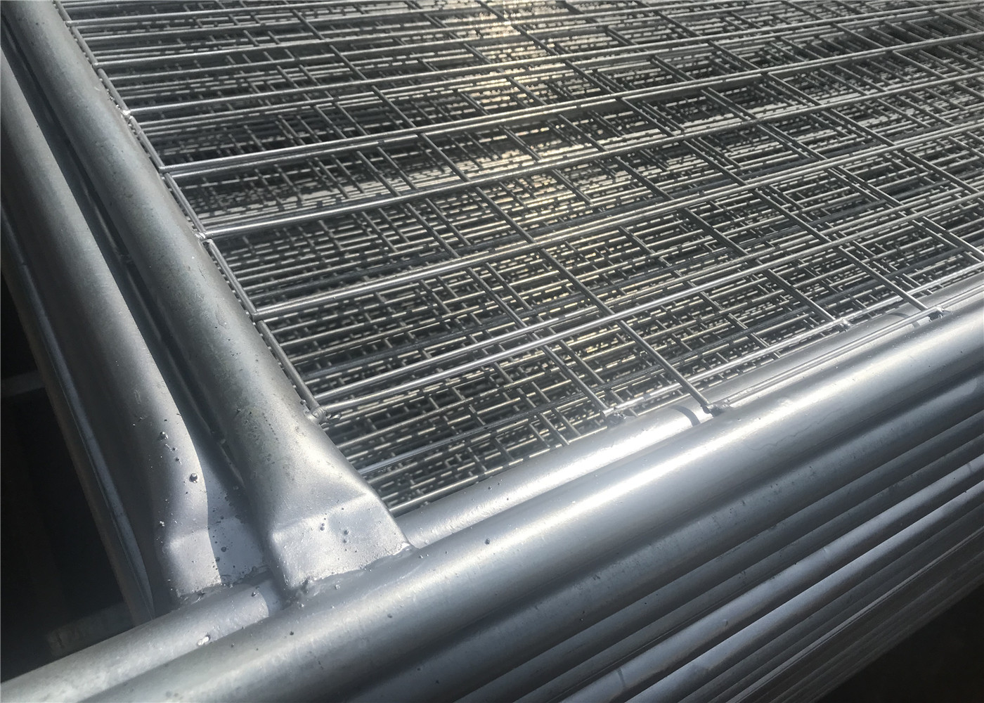 2.1m x 3.3 m height AS 4687-2007 Australia HDG Construction Site Temporary Fence/Temporary Fencing Panels